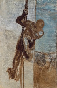 Honoré Daumier, Man on a Rope (c.1858), Oil on canvas, 110.5 x 72.4 cm. Museum of Fine Arts, Boston. Tompkins Collection – Arthur Gordon Tompkins Fund