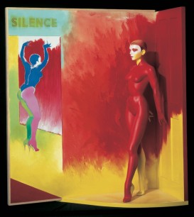 Allen Jones RA Stand In, 1991/2 Oil on plywood and fibreglass, 185x185x63cm Banbury, Private Collection Image courtesy of the artist © Allen Jones