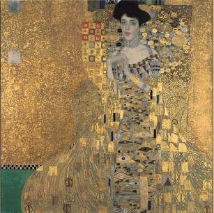 Gustav Klimt, Adele Bloch-Bauer I, 1907, Neue Gallery, New York © 50 Portraits You Should Know, Prestel Verlag, 2014