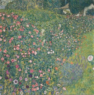 Gustav Klimt, Italian Garden Landscape, 1913  Oil on canvas, 110x110cm, Zug, Kunsthaus Zug, Kamm Collection Foundation ©  Zug, Kunsthaus Zug, Kamm Collection Foundation