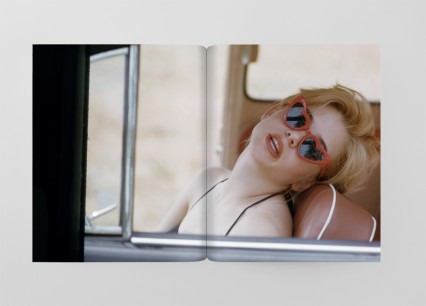 A film still from Lolita forms a double page spread in Stanley Kubrick: New Perspectives. Courtesy of Warner Bros. Entertainment Inc. and are trademarks of & © by Turner Entertainment Co