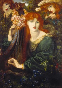 Dante Gabriel Rossetti, La Ghirlandata © Guildhall Art Gallery, City of London