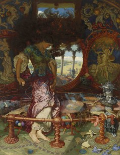 William Holman Hunt, The Lady of Shalott c. 1888–1905