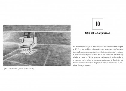 Lesson 10 from  101 Things to Learn in Art School