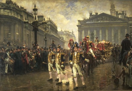 The Lord Mayor's Procession, 1890. © Guildhall Art Gallery, City of London