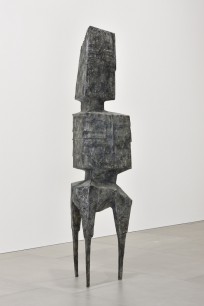 Lynn Chadwick Trigon, 1961, bronze, 250x66x61cm; edition 2 of 4. Photo Peter Mallet