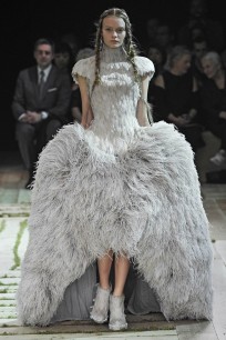 Alexander McQueen  spring/summer 2011 Image: courtesy of Christopher Moore, Catwalking.com