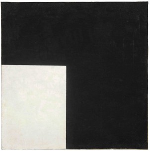 Kazimir Malevich, Black and White, Suprematist Composition (1915) Oil on canvas 80x80cm Moderna Museet, Stockholm. Donation 2004 from Bengt and Jelena Jangfeldt