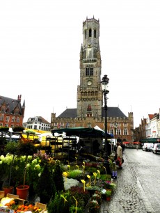 Market Day, Bruges. Photo Rosalind Ormiston