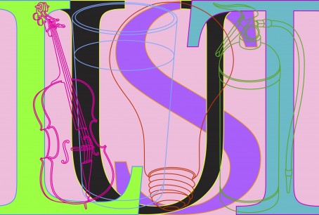 Michael Craig Martin RA, Lust (from the 7 Sins series), screenprint with glaze