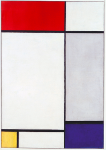 Piet Mondrian, Composition with Red, Yellow and Blue (1927)