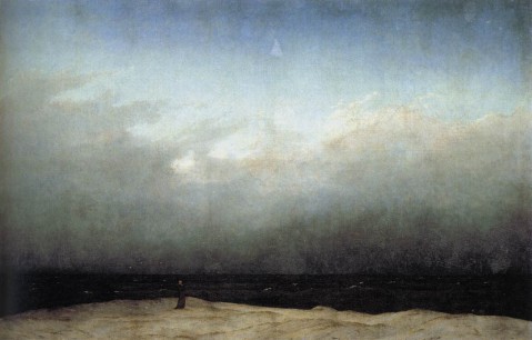 Caspar David Friedrich (1774-1840), Monk by the Sea, c.1808-10, 110x171.5cm.