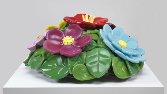 Jeff Koons, Mound of Flowers, 1991. ARTIST ROOMS, Tate & National Galleries of Scotland. Acquired jointly through The d'Offay Donation with assistance from the National Heritage Memorial Fund & the Art Fund 2008 © Jeff Koons