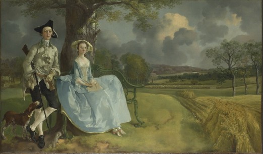 Thomas Gainsborough, Mr and Mrs Andrews c.1750. © The National Gallery, London