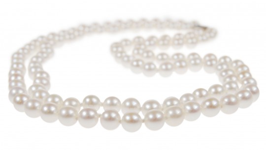 Freshwater Pearl double strand necklace. Image courtesy Coleman Douglas Pearls