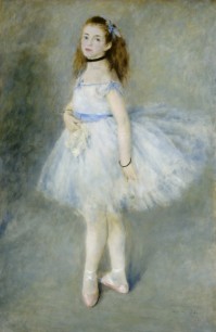 Pierre-Auguste Renoir (1841–1919)   The Dancer, 1874   Oil on canvas   56 1/8 x 37 1/8 inches   National Gallery of Art, Washington, DC, Widener Collection