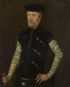 Catharina van Hemessen, Portrait of a Man, oil on board. By kind permission of the National Gallery, London