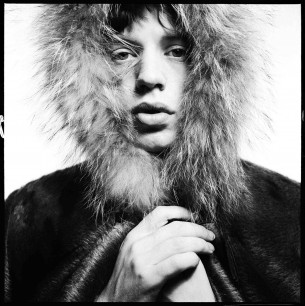 David Bailey, portrait photograph of Mick Jagger