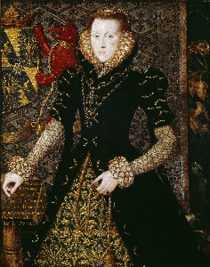 Hans Eworth, Margaret Dudley, Duchess of Norfolk (1540–64) (1562). © From the private collection of Lord Braybrooke, on display at Audley End House, Essex (English Heritage) © English Heritage