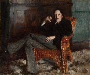 John Singer Sargent, Robert Louis Stevenson,1887 © Courtesy of the Taft Museum of Art, Cincinnati, Ohio