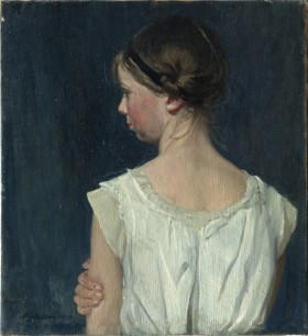 William Nicholson, Nancy in Profile (1912)