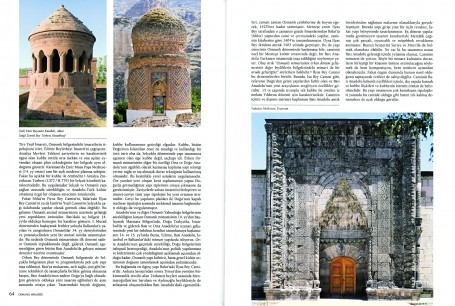 A sample two-page spread from Ottoman Architecture