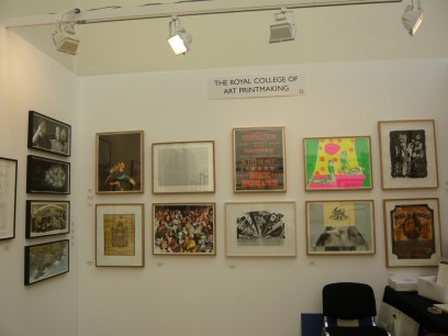 The Royal College of Art's stand