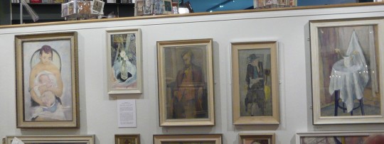 A selection of work by Margaret Thomas NEAC, a working artist for almost 80 years