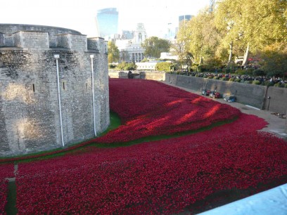 Paul Cummins, Blood Swept Lands and Seas of Red, Tower of London (detail)