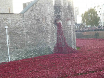 Paul Cummins, Blood Swept Lands and Seas of Red, Tower of London (detail)