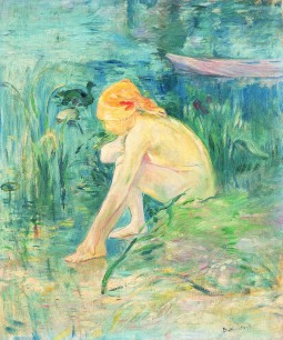 La Baigneuse (Bather), 1891. Oil on canvas