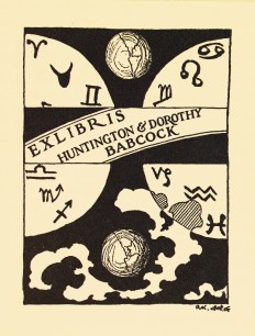 Illustration from Ex Libris. The Art of Bookplates by Martin Hopkinson