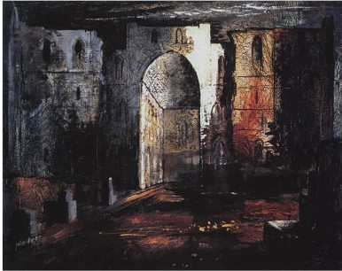 John Piper, Rievaulx Abbey (1942)