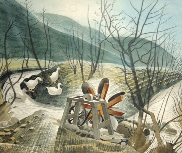 Eric Ravilious, The Water Wheel