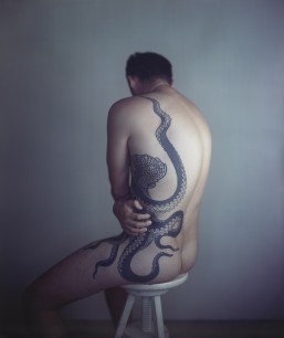 Richard Learoyd, Man with Octopus Tattoo II, 2011. © Richard Learoyd, courtesy McKee Gallery New York