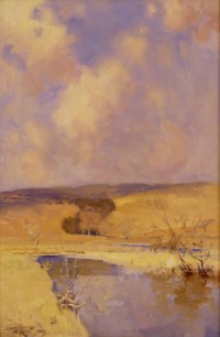 James Paterson, Winter Sunshine, Moniaive, 1889. Oil on Canvas. Courtesy Fleming Collection