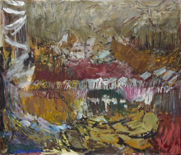 Per Kirkeby, Ohne Titel (Untitled), 2011, Tempera on canvas 350 x 300cm