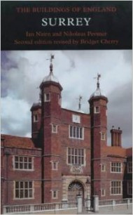 Cover of the Surrey volume of Pevsner's 'Buildings of England' series