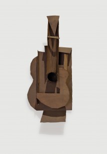 Pablo Picasso (Spanish, 1881–1973). Guitar. Paris, after mid-January 1914 Ferrous sheet metal and wire 77.5 x 35 x 19.3 cm.