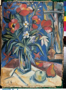 Natalia Goncharova, Still Life with Poppies