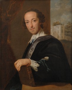 Portrait of Horace Walpole, 1754, by John Giles Eccardt