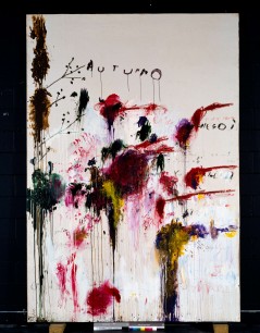 Cy Twombly, Quattro Stagioni: Autunno, 1993-5, Acrylic, oil, crayon and pencil on canvas, 3230 x 2254 x 67mm.