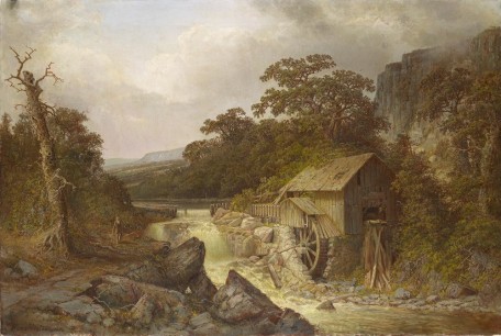 Homer Watson, The Pioneer Mill, 1880, oil on canvas, 86×127cm. Royal Collection Trust. Photo: © 2013 HM Queen Elizabeth II.