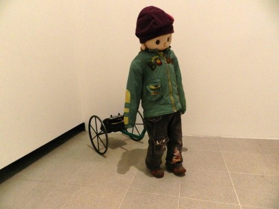 Wu Yulu, Remote Controlled Cart with Clothing (2013)