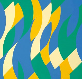 Bridget Riley, Rêve, 1999,  oil on linen,  228 x 238.3 cm © Bridget Riley 2011.  All rights reserved.