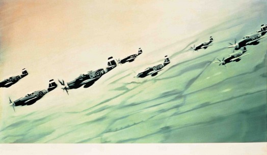 Gerhard Richter, Mustang Squadron 1964 (CR 19)