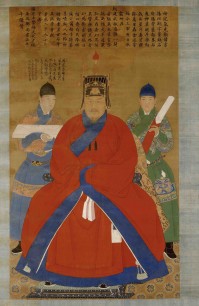 Portrait of Yang Hong (1381–1451). Ming dynasty, Jingtai reign, c.1451. Ink & colour on silk Arthur M. Sackler Gallery, Smithsonian Inst, Washington, DC: Purchase Smithsonian Collections Acquisition Program, & partial gift of Richard G. Pritzlaff