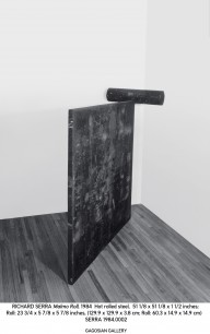 Richard Serra Malmo Roll, 1984 Hot-rolled steel