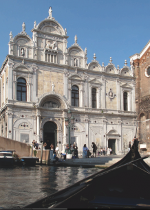 Scuola Grande di San Marco, completed by Mauro Codussi, ca. 1490, view from the Rio Mendicanti. Photo: Daniel Savoy