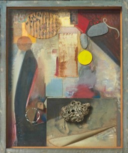 Kurt Schwitters, Irgendetwas mit einem Stein (Anything with a Stone) 1941–4, Sprengal Museum, Hannover / DACS 2012